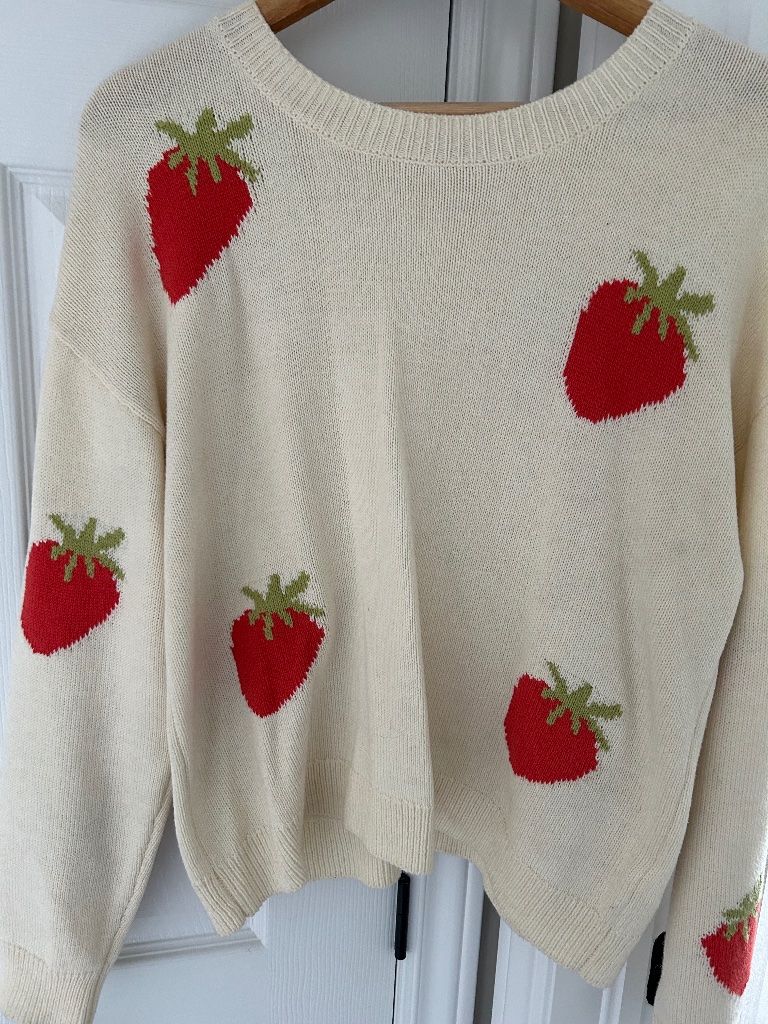 Rails Pull Perci -Strawberries Sweater